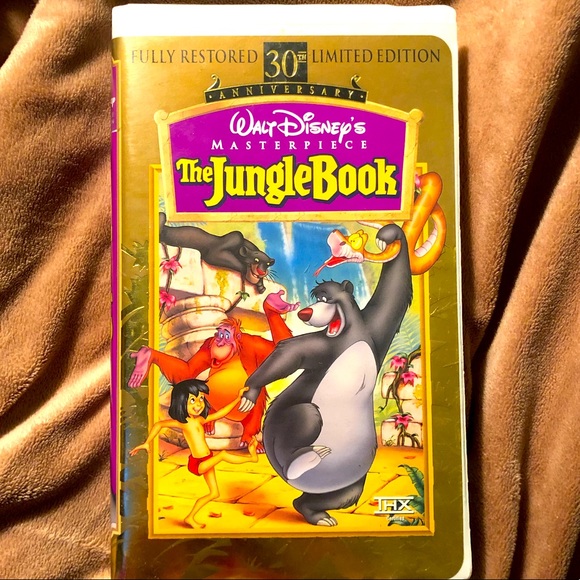 ✨10 for $15✨ The Jungle Book (VHS, 1997, 30th Anniversary)